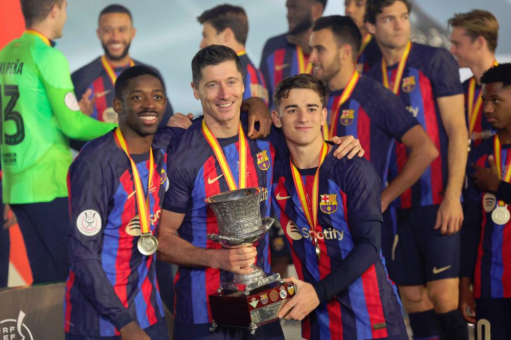 Spectacular' Gavi shines as Barca beat Madrid to win Spanish Super Cup