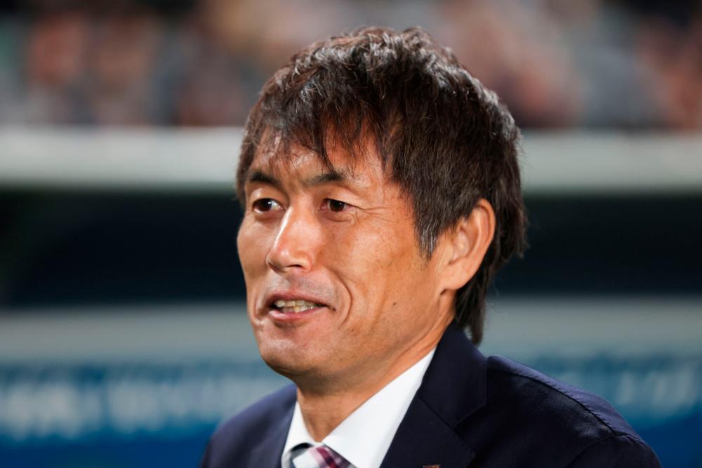 Japan’s coach Futoshi Ikeda reacts on the touchline during the Australia and New Zealand 2023 Women’s World Cup quarter-final football match between Japan and Sweden at Eden Park in Auckland on August 11, 2023/AFPPix