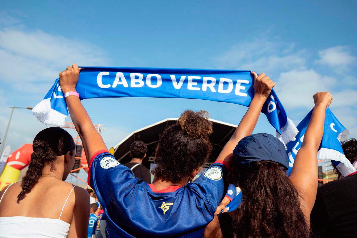 Supporters react during the FIFA World Cup 2026 Africa qualifiers group D match between Cape Verde and Eswatini. AFPPix