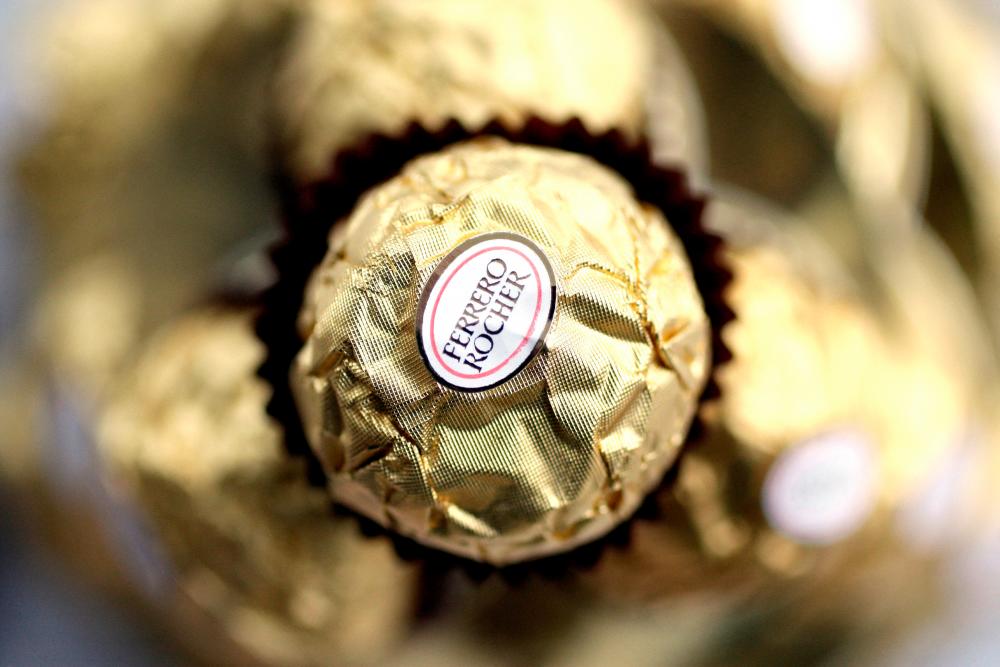 File photo: A Ferrero Rocher chocolate is seen in Milan November 20, 2009. REUTERSpix