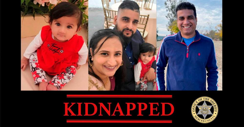 A Merced County Sheriff’s Office poster shows the four family members kidnapped from central California, U.S. in this handout released on October 4, 2022. REUTERSPIX