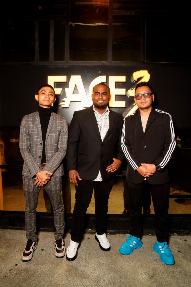 $!From left: Muhammad Firdaus bin Razi, Chief Human Resource; Suria Kumar a/l Seniya, General Manager; and Surriyadi Bin Aziz, Entertainment &amp; Marketing Manager of BoomBoxx3 and Face3.