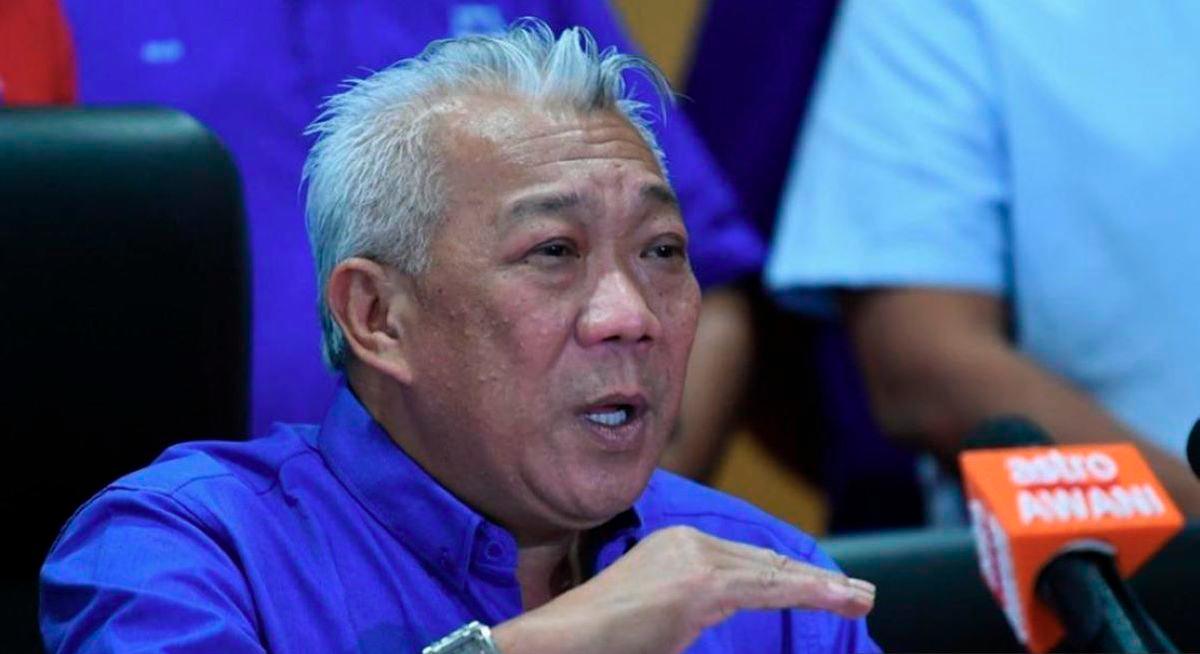 Sabah Umno and Barisan Nasional (BN) chairman Datuk Seri Bung Moktar Radin. - BERNAMA