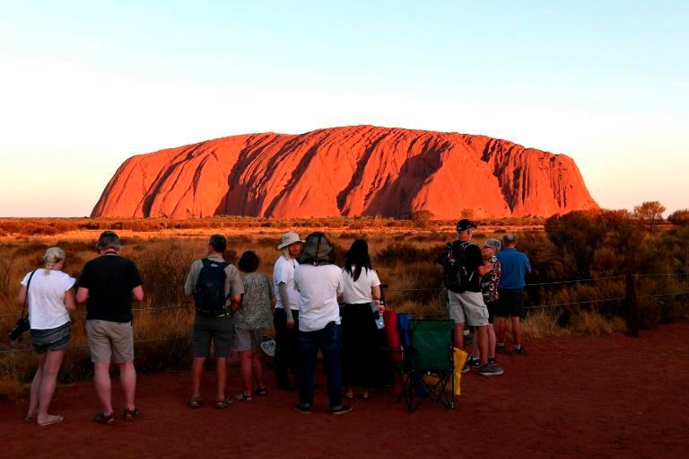 Uluru was closed to tourists last year at the request of the Anangu people, who hold the site sacred. — AFP