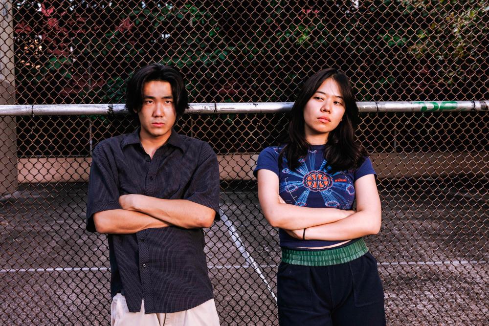 The new single by Fig (right) has old school hip hop rhythms and bars by Japanese-American hip hop artiste Yoshi T. – PIC BY ESTHER KIM