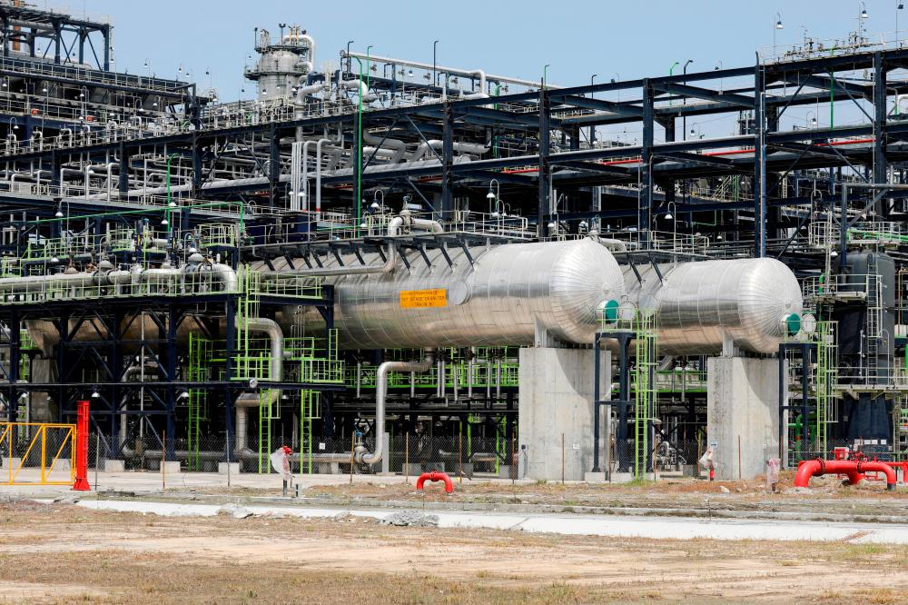 A view of the newly commissioned Dangote Petroleum refinery is pictured in Ibeju-Lekki, Lagos, Nigeria on May 22, 2023. – Reuterspic