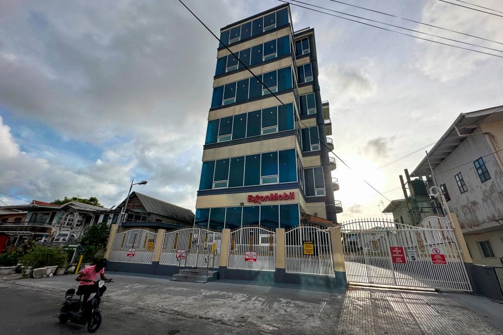 View of ExxonMobil’s headquarters in Georgetown, Guyana. – Reuterspic