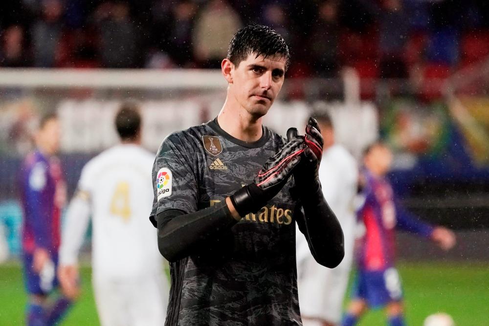 Real Madrid's Thibaut Courtois. - Reuters