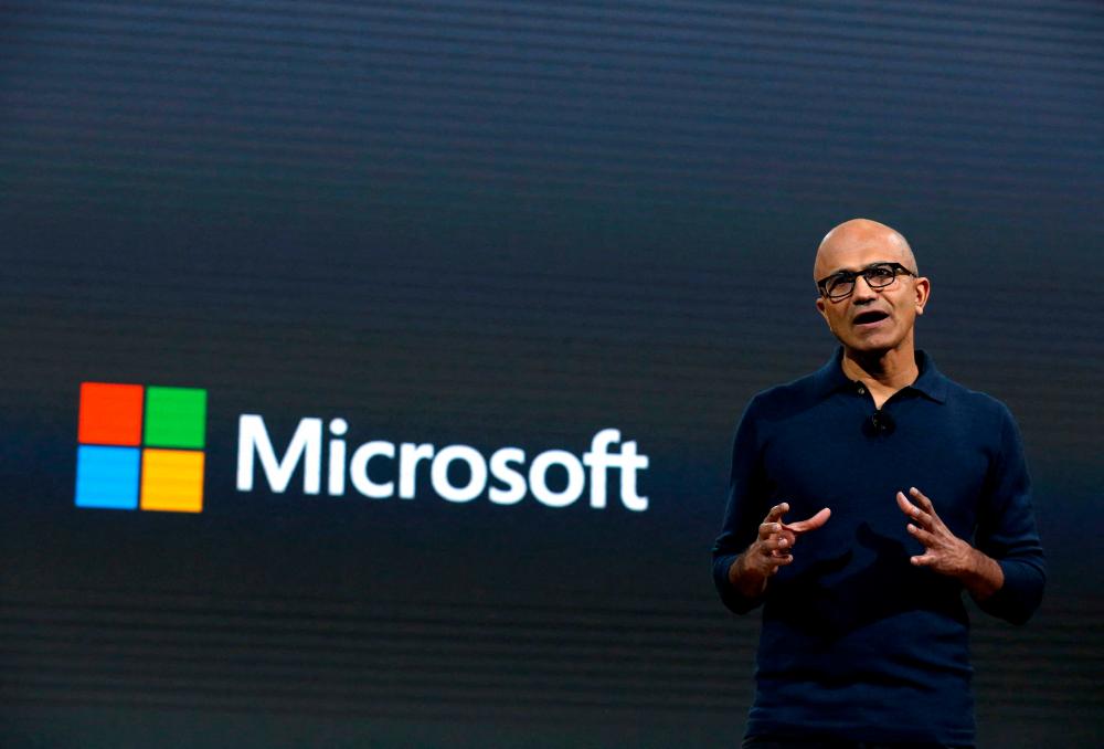 Microsoft CEO Satya Nadella. – Reuterspic