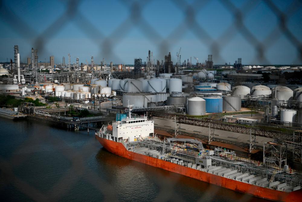 The Houston Ship Channel and adjacent refineries, part of the Port of Houston, are seen in this file photo. – Reuterspic