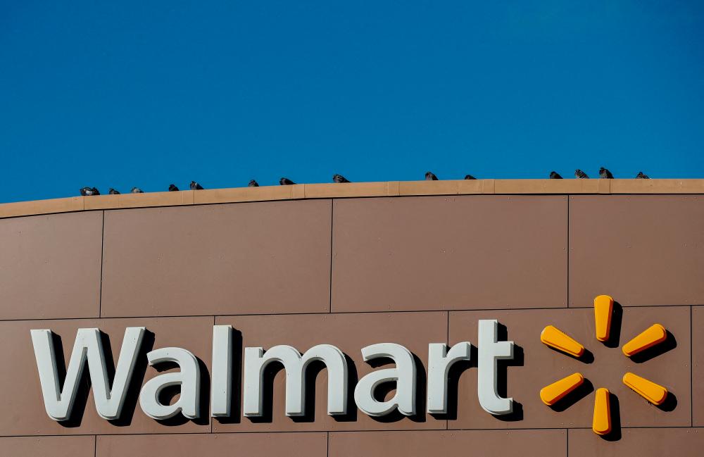 Walmart’s logo is seen outside one of the stores in Chicago, Illinois. – Reuterspic