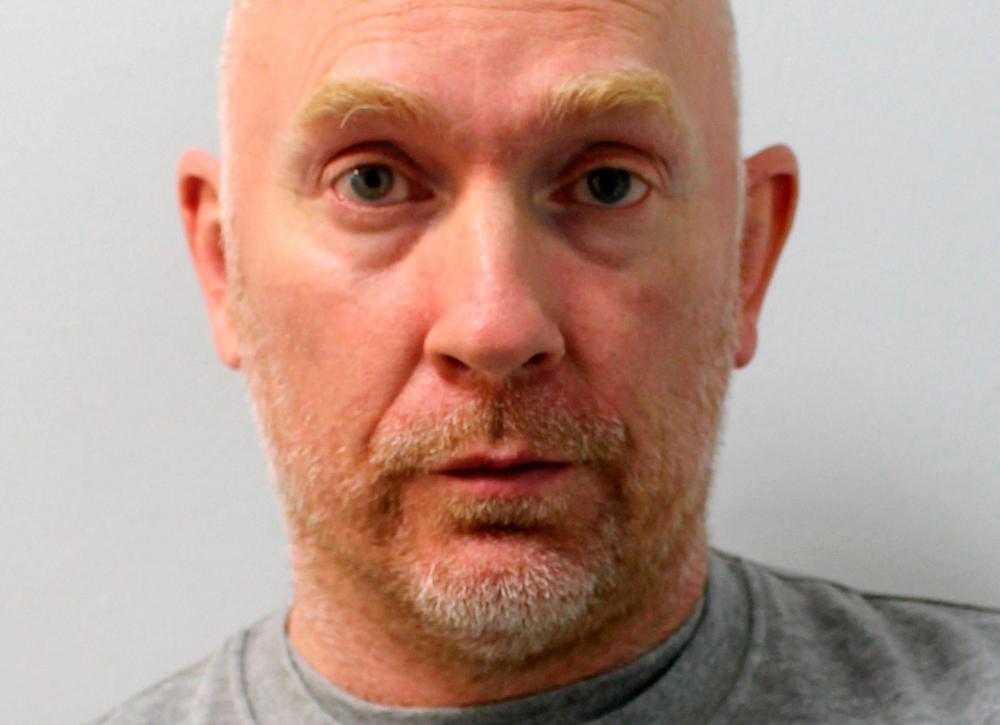 This file photo released by the Metropolitan Police on July 09, 2021, shows British police officer Wayne Couzens, 48, jailed for the murder of Sarah Everard. AFPPIX