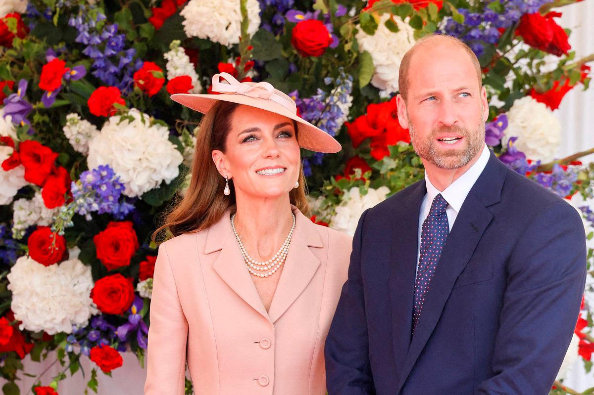 (FILES) Britain’s Catherine, Princess of Wales (L) and Britain’s Prince William, Prince of Wales. - JACOVIDES / POOL / AFP