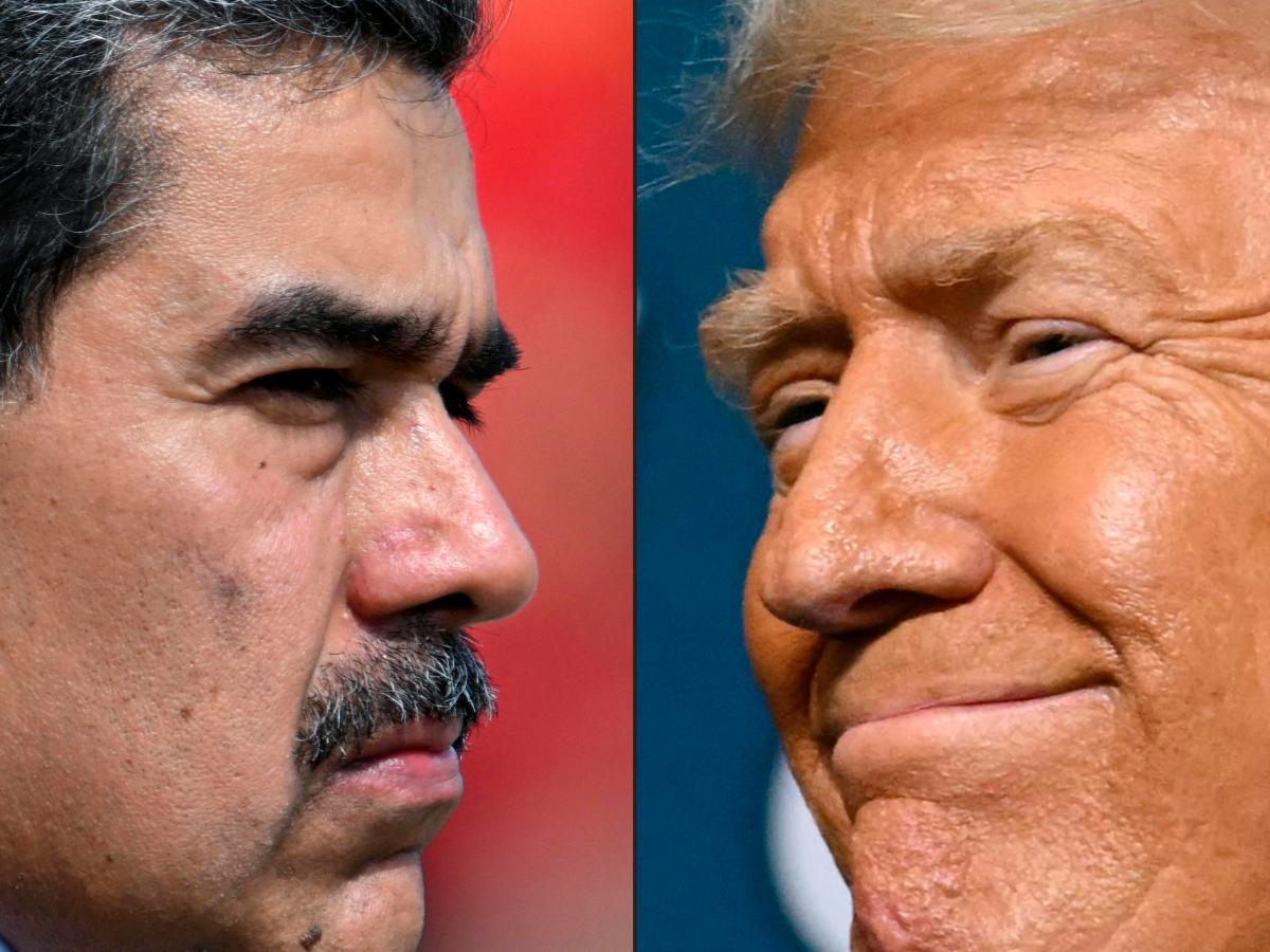(FILES) (COMBO) Venezuela's President Nicolas Maduro (L) and US President Donald Trump (R)- Juan BARRETO and ANDREW CABALLERO-REYNOLDS / AFP