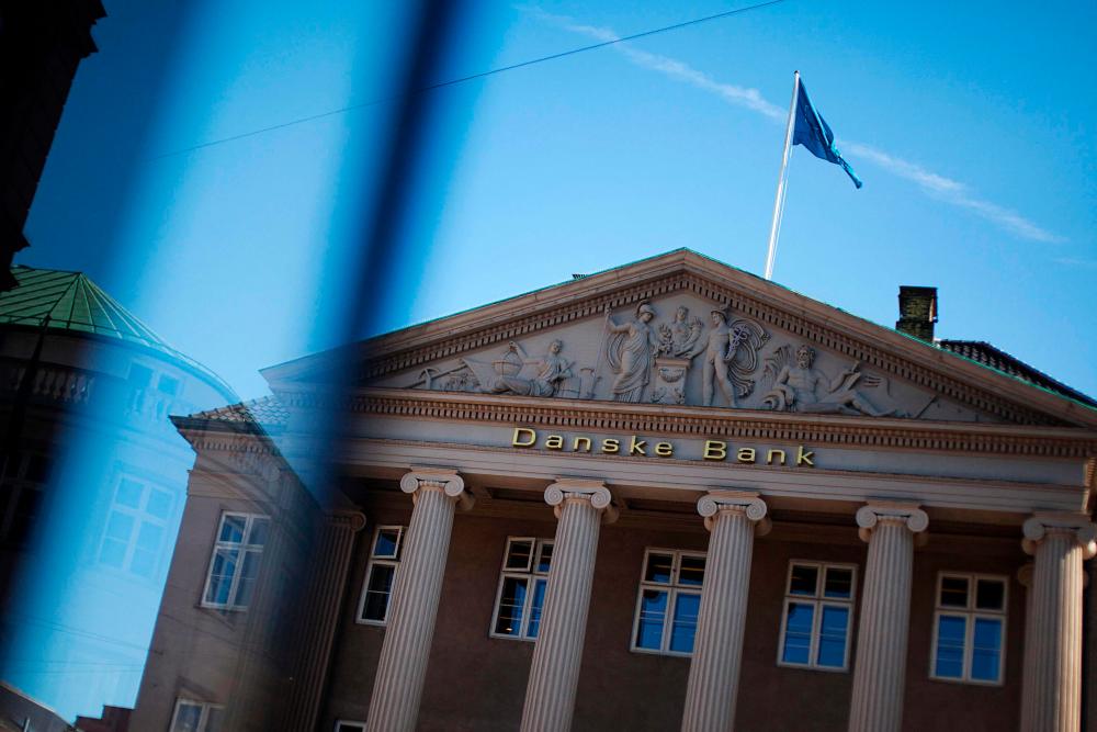 This file photo taken on June 18, 2013 shows the headquarters of the Danske Bank in Copenhagen, Denmark. AFPPIX