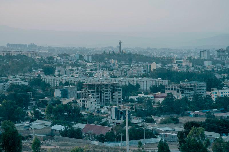 For representational purposes- This photograh taken on May 24, 2024 shows a general view of the city of Mekele, capital of Ethiopia’s region of Tigray. AFPpix