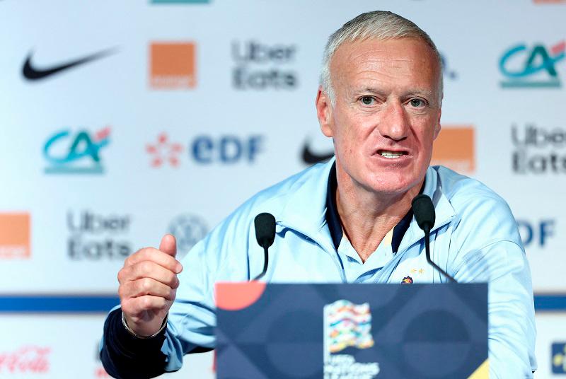 Coach Didier Deschamps will leave the French national team at the end of his contract in 2026 after 2026 World Cup, a source close to the team said on January 7, 2025. Deschamps led Les Bleus to the 2018 World Cup title, becoming only the third man to win the tournament as a player and a manager. - FRANCK FIFE / AFP