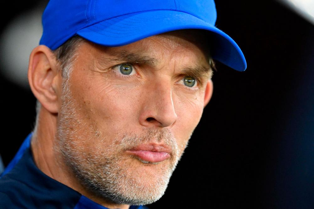 This file photo taken on August 30, 2022 shows then Chelsea’s German head coach Thomas Tuchel ahead of the English Premier League football match between Southampton and Chelsea at St Mary’s Stadium in Southampton, southern England. AFPPIX