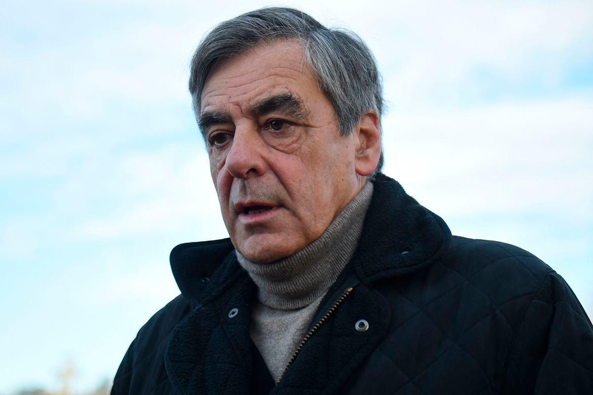 French former prime minister Francois Fillon. (Photo by Jean-Francois MONIER / AFP)