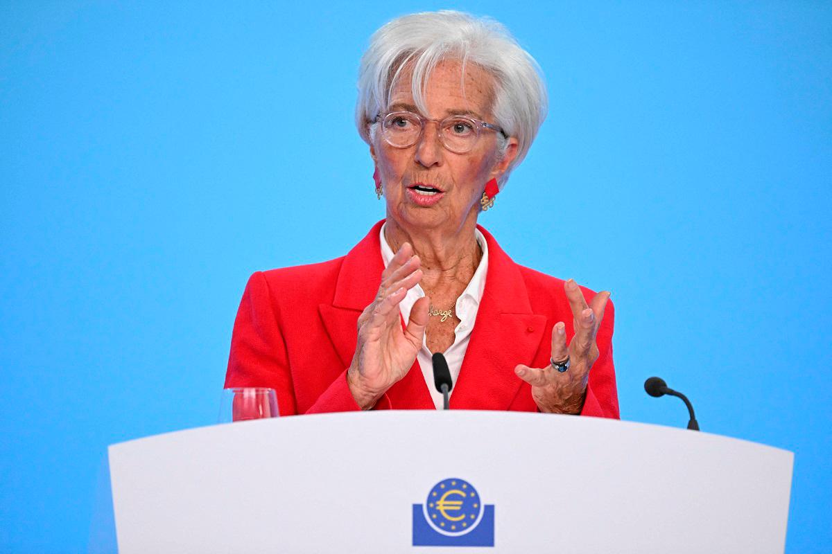 (FILES) European Central Bank (ECB) President Christine Lagarde. - Kirill KUDRYAVTSEV / AFP
