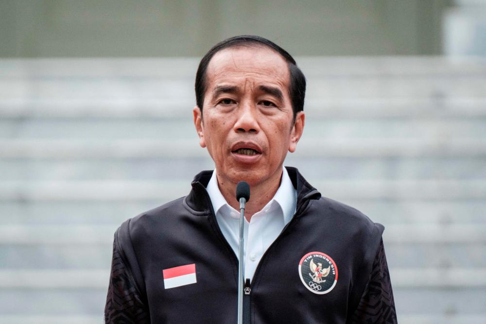 Jokowi distributes rice aid directly to families in Yogyakarta