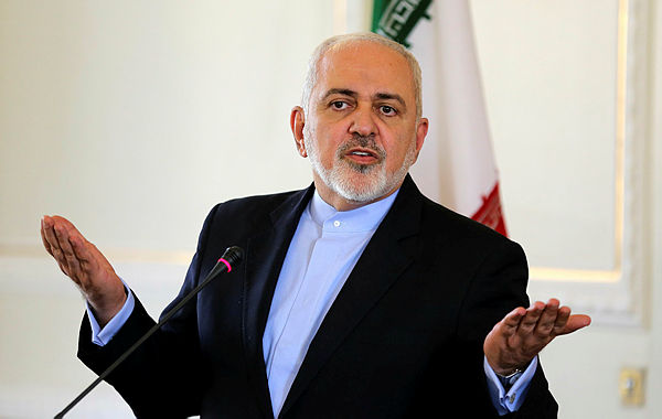 In this file photo taken on February 13, 2019, Iran’s Foreign Minister Mohammad Javad Zarif gestures during a press conference in Tehran. — AFP