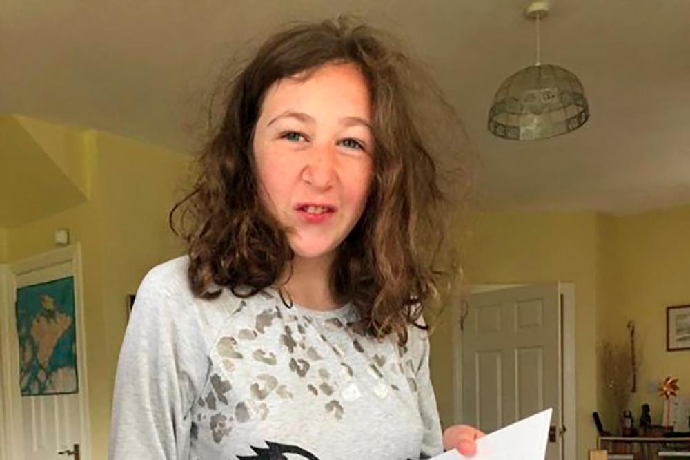 This file handout of a recent picture released by the Quoirin family on Aug 5, 2019 shows Nora Quoirin, a 15-year-old Franco Irish teenager who has been missing from a Malaysian rainforest resort since Aug 4. — AFP