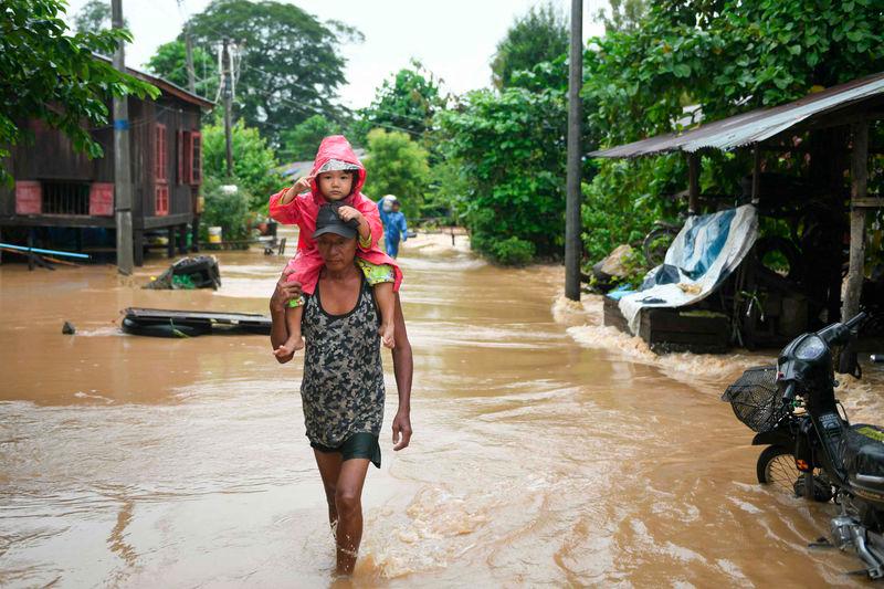 Deadly floods and landslides triggered by Typhoon Yagi have affected nearly six million children across southeast Asia, the UN said September 18, as the death toll from the disaster rose. - AFPPIX