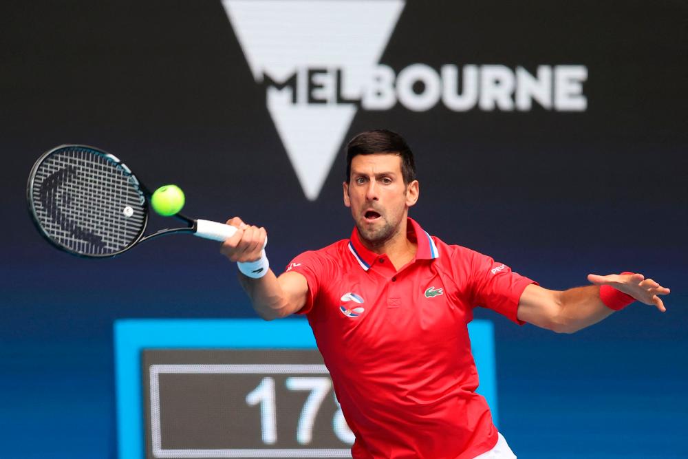 The ATP, the governing body of men’s tennis, said that it sympathised with both Djokovic and the Australian public and stressed it had done everything it could to head off potential problems for players entering the country to play the Australian Open. AFPPIX