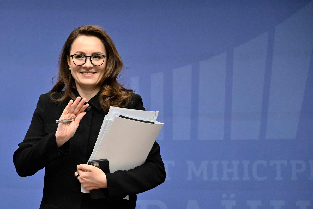 Yulia Svyrydenko - Foto AFP