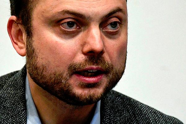 Russian journalist and activist Vladimir Kara-Murza attends a conference of Russia’s leading rights group Memorial in Moscow. - AFPpix