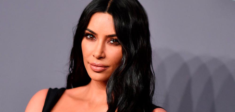 (FILES) In this file photo taken on February 6, 2019, US media personality Kim Kardashian West arrives to attend the amfAR Gala in New York. -AFP