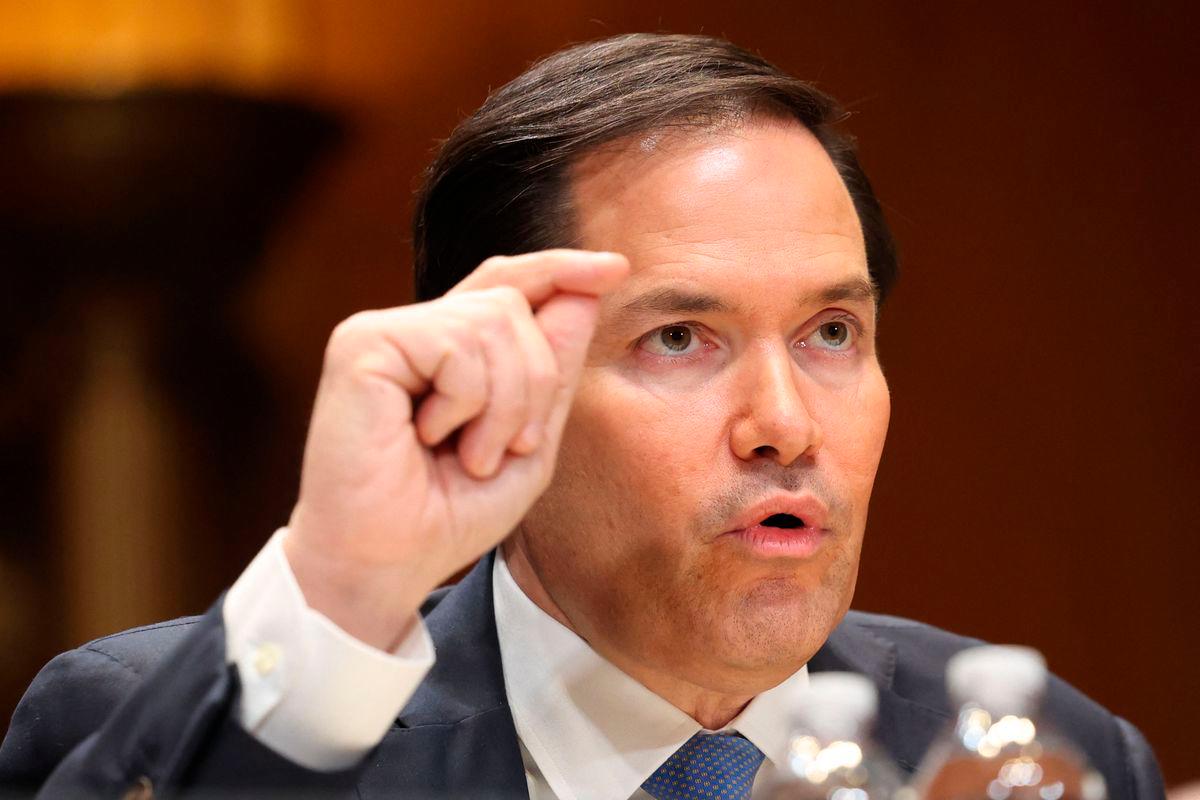 US Secretary of State Marco Rubio testifies before the Senate Subcommittee on State, Foreign Operations, and Related Programs Hearing to examine proposed budget estimates for fiscal year 2026 for the Department of State at Capitol Hill in Washington, DC on May 20, 2025. AFPpix