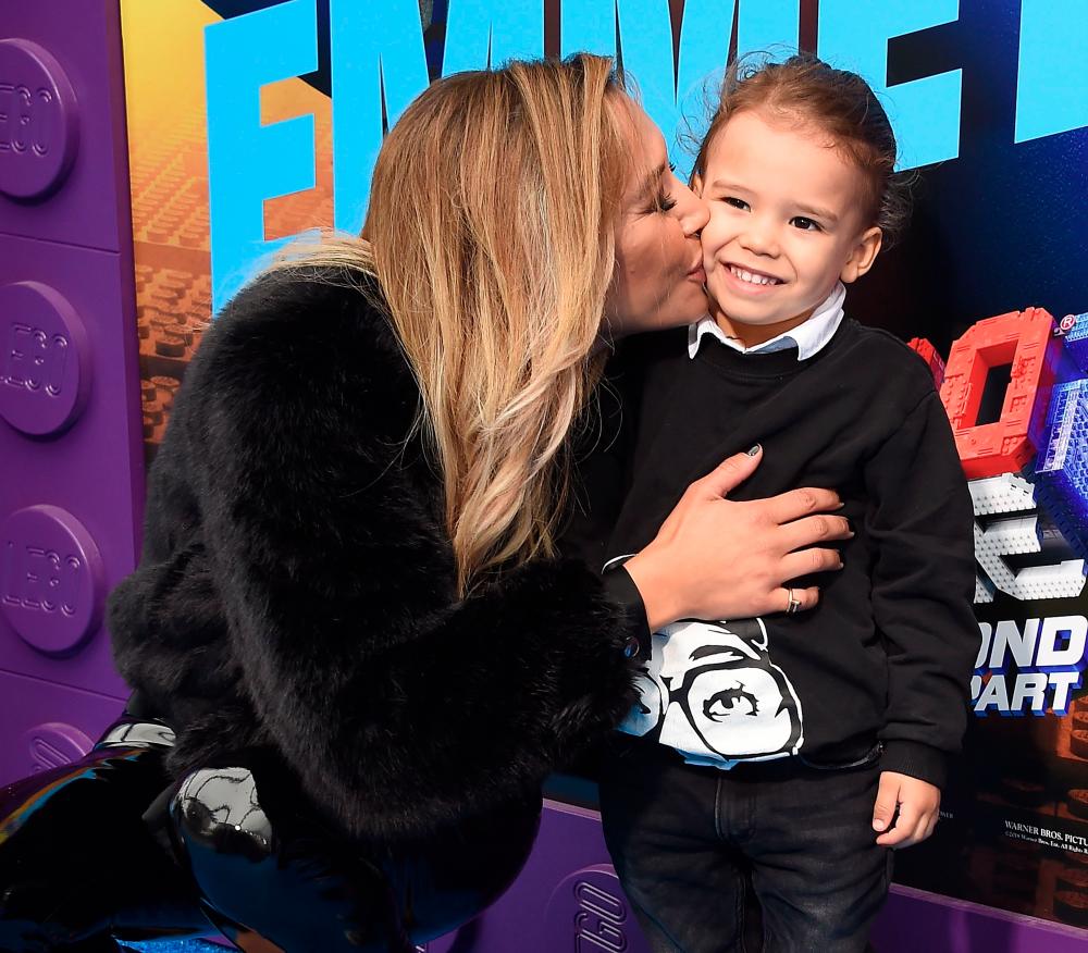 $!In this file photo Naya Rivera and son Josey Hollis attend the premiere of Warner Bros. Pictures’ The Lego Movie 2: The Second Part at Regency Village Theatre on February 2, 2019 in Westwood, California. . / AFP / GETTY IMAGES NORTH AMERICA / GREGG DEGUIRE