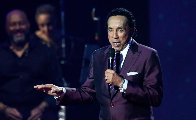 Filepix: US singer/songwriter Smokey Robinson performs on stage during the 2023 MusiCares Persons of the Year gala honoring Berry Gordy and Smokey Robinson at the LA Convention Center in Los Angeles, February 3, 2023. AFPpix