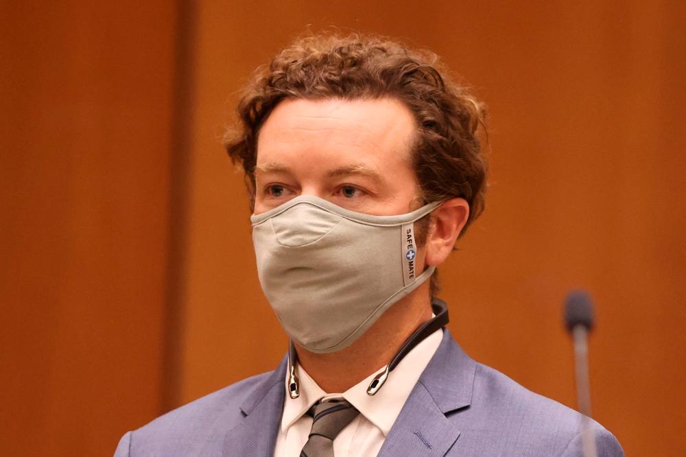 US actor Danny Masterson is arraigned on rape charges at Clara Shortridge Foltz Criminal Justice Center in Los Angeles, California, on September 18, 2020/AFPPix