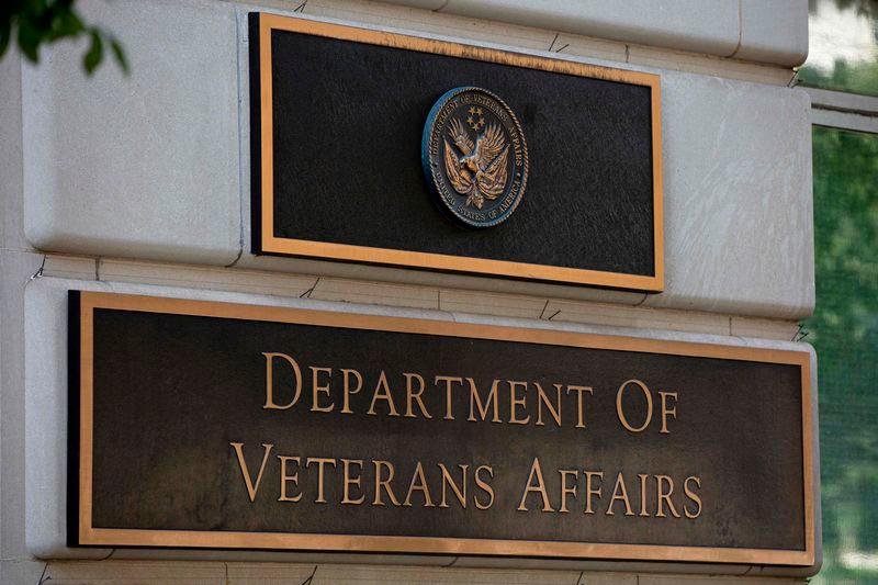 The US Department of Veterans Affairs headquarters building in Washington, DC. FILEpix - AFPpix