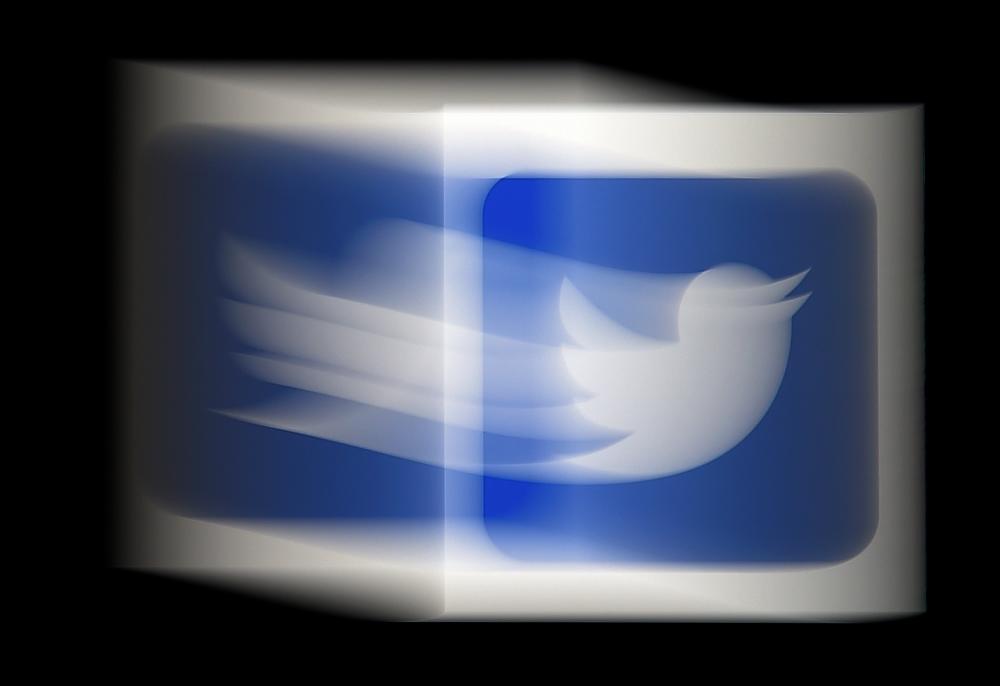 This file photo illustration shows a Twitter logo displayed on a mobile phone on Aug 10, 2020, in Arlington, Virginia. — AFP