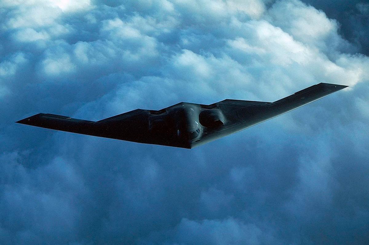 US B-2 bomber in flight at an undisclosed location. - AFP PHOTO / US Air Force