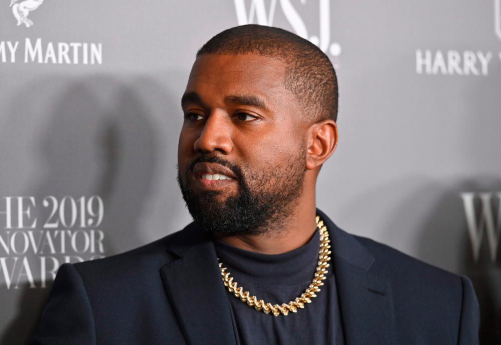 (FILES) In this file photo taken on November 6, 2019 US rapper Kanye West attends the WSJ Magazine 2019 Innovator Awards at MOMA in New York City. The United States was on knife’s edge on November 4, 2020 waiting for electoral results, but the fate of one candidate was clear: Entertainer Kanye West will not win the 2020 presidential race -- but still has future aspirations. / AFP / Angela Weiss