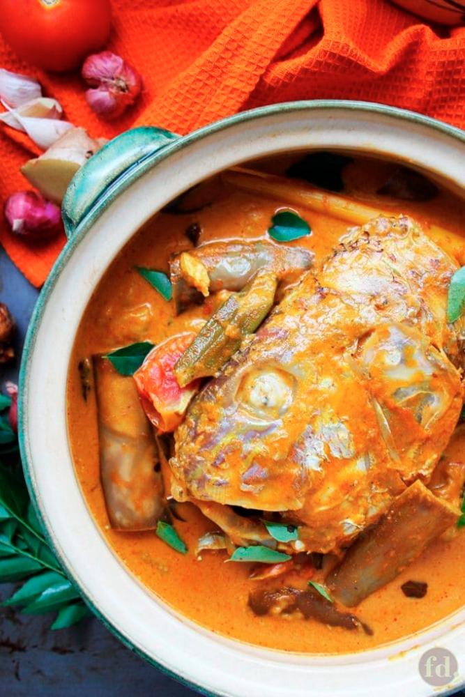 $!Spicy fish head curry. – FOODDELICACY