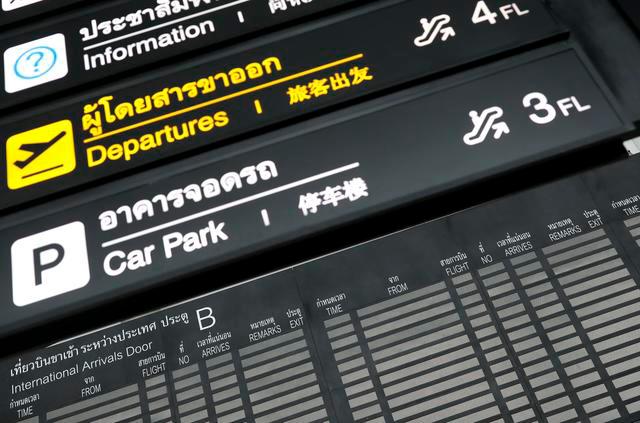 A blank flight information board is seen at Suvarnabhumi Airport during the coronavirus disease (Covid-19) pandemic in Bangkok, Thailand, October 12, 2020. — Reuters