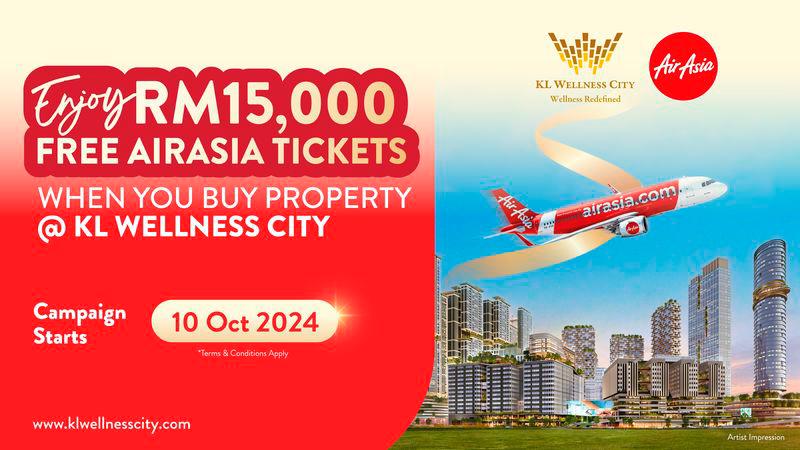 KL Wellness City unveils exclusive air ticket rewards for purchasers