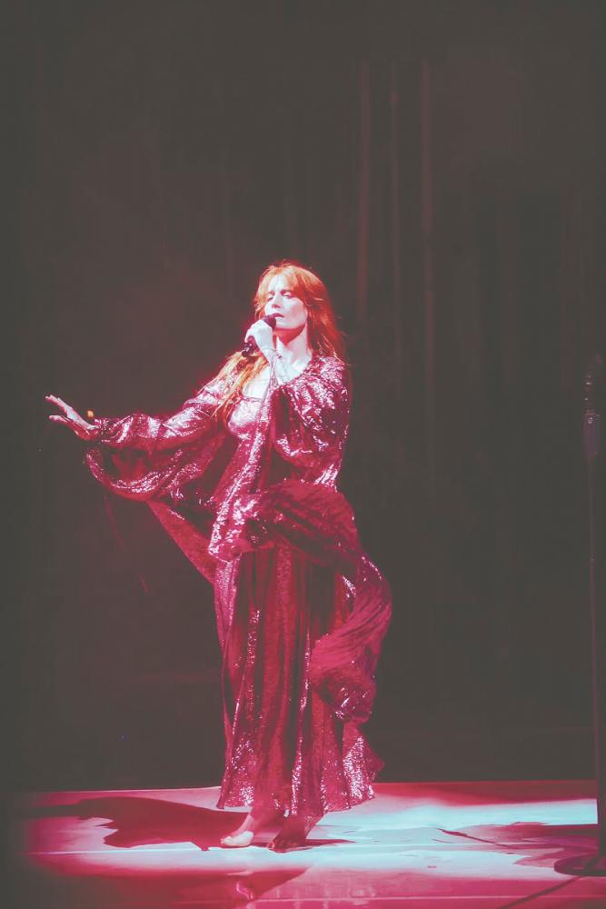 Florence + the Machine performed debut album Lungs with Jules Buckley’s Orchestra at the prestigious venue. – PIC FROM FACEBOOK @FLORENCE +THEMACHINE