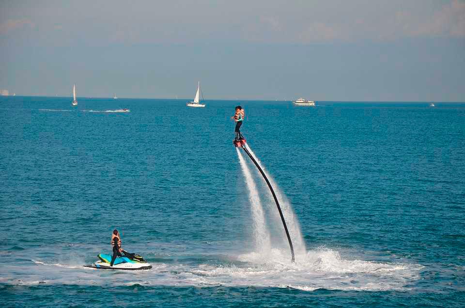 Water sports has become highly popular. –Pixabay $!Water sports has become highly popular. –Pixabay