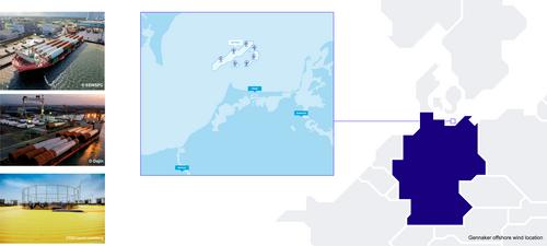 *Capacity as applied for, in the permit application for Gennaker offshore wind farm.