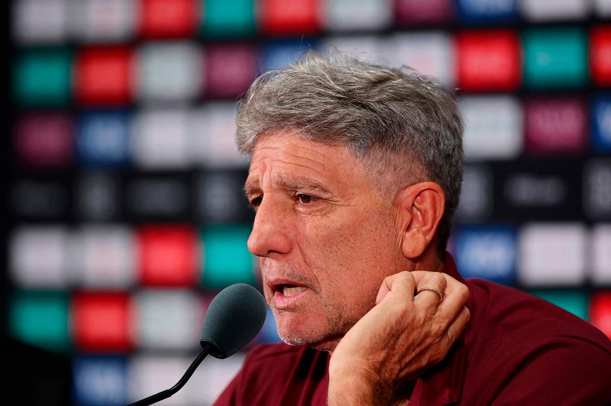 Renato Portaluppi, Head Coach of Fluminense FC. - Alex Grimm/Getty Images/AFP
