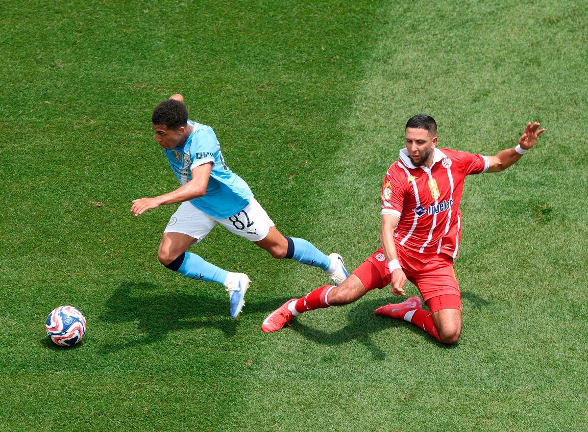 FIFA Club World Cup 2025 group G match between Manchester City FC and Wydad AC at Lincoln Financial Field on June 18, 2025 in Philadelphia, Pennsylvania. AFPpix