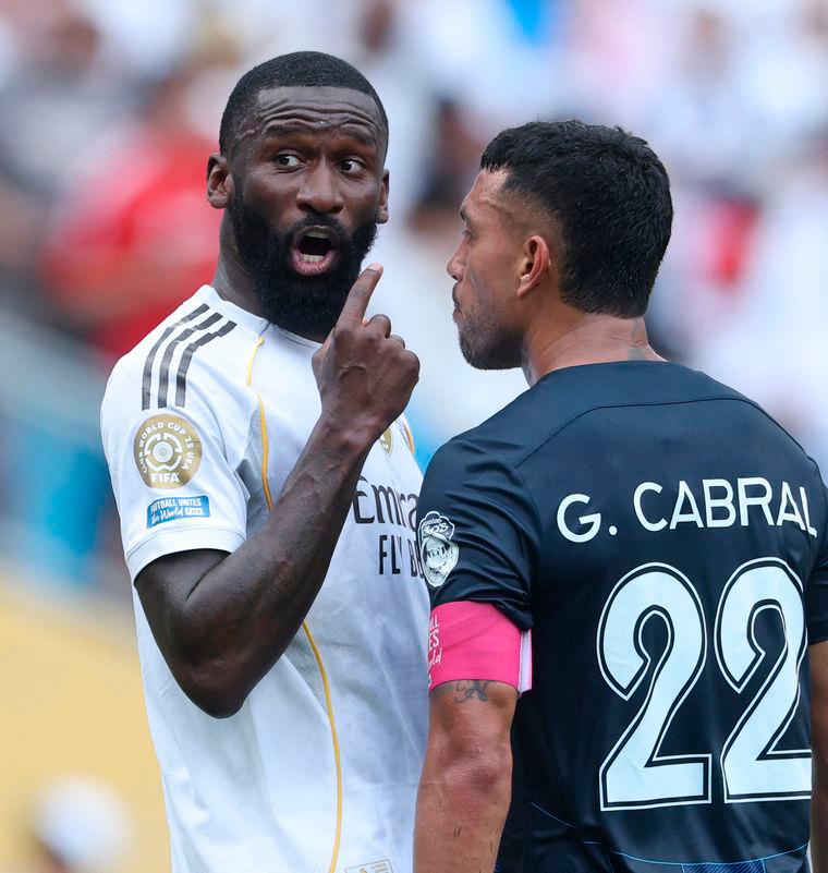 Antonio Rudiger (left) - AFPpix