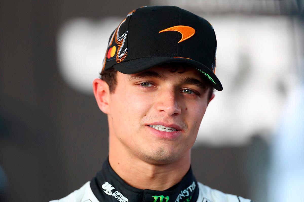 Second placed qualifier Lando Norris of Great Britain and McLaren. - Peter Fox/Getty Images/AFP